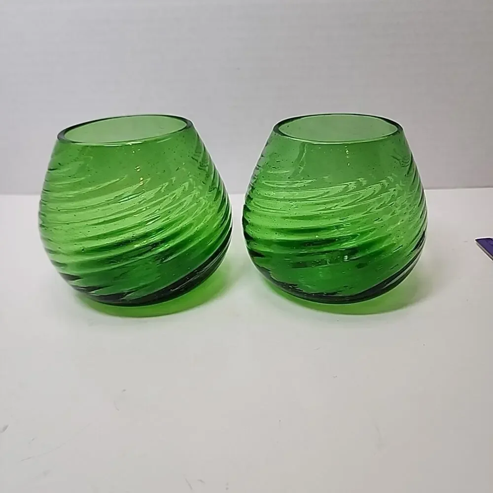 Unmarked hand blown